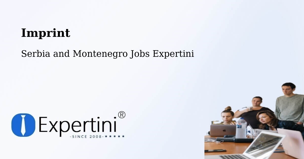 Imprint – Crossfield - Serbia and Montenegro Jobs Expertini
