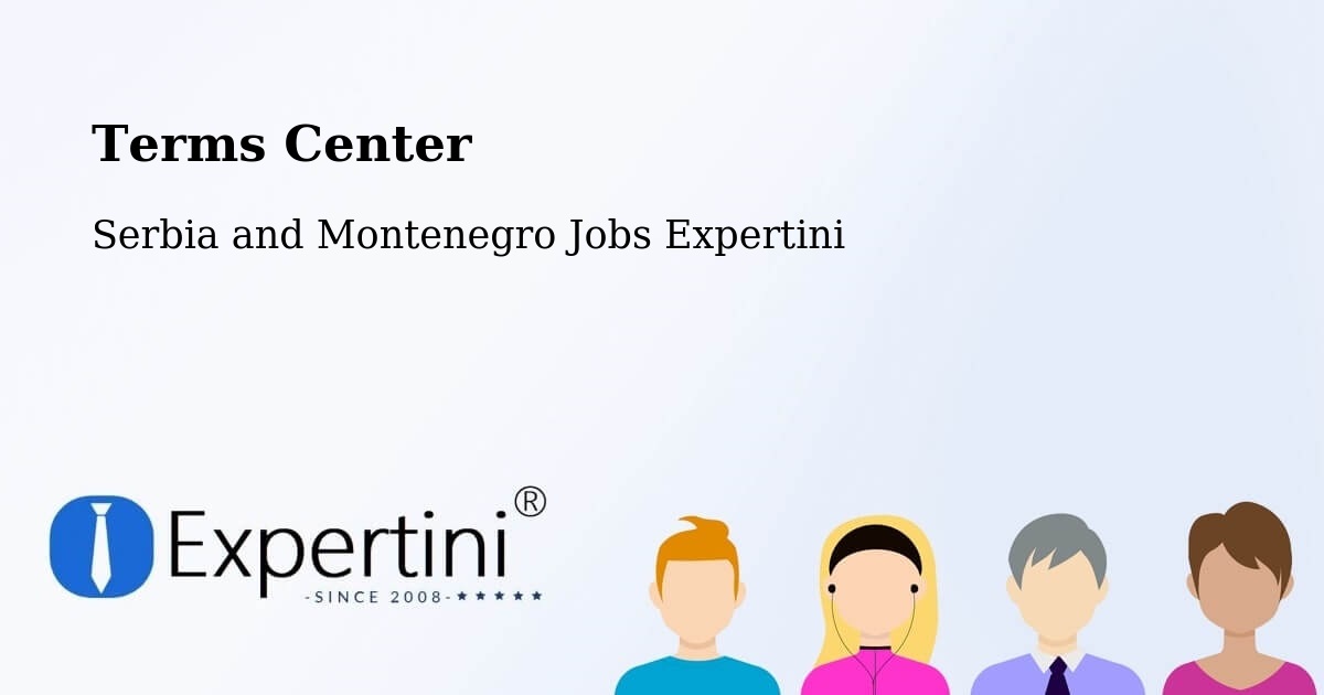 Terms of Service – Crossfield - Serbia and Montenegro Jobs Expertini